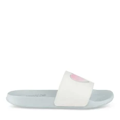 Badslippers BLAUW