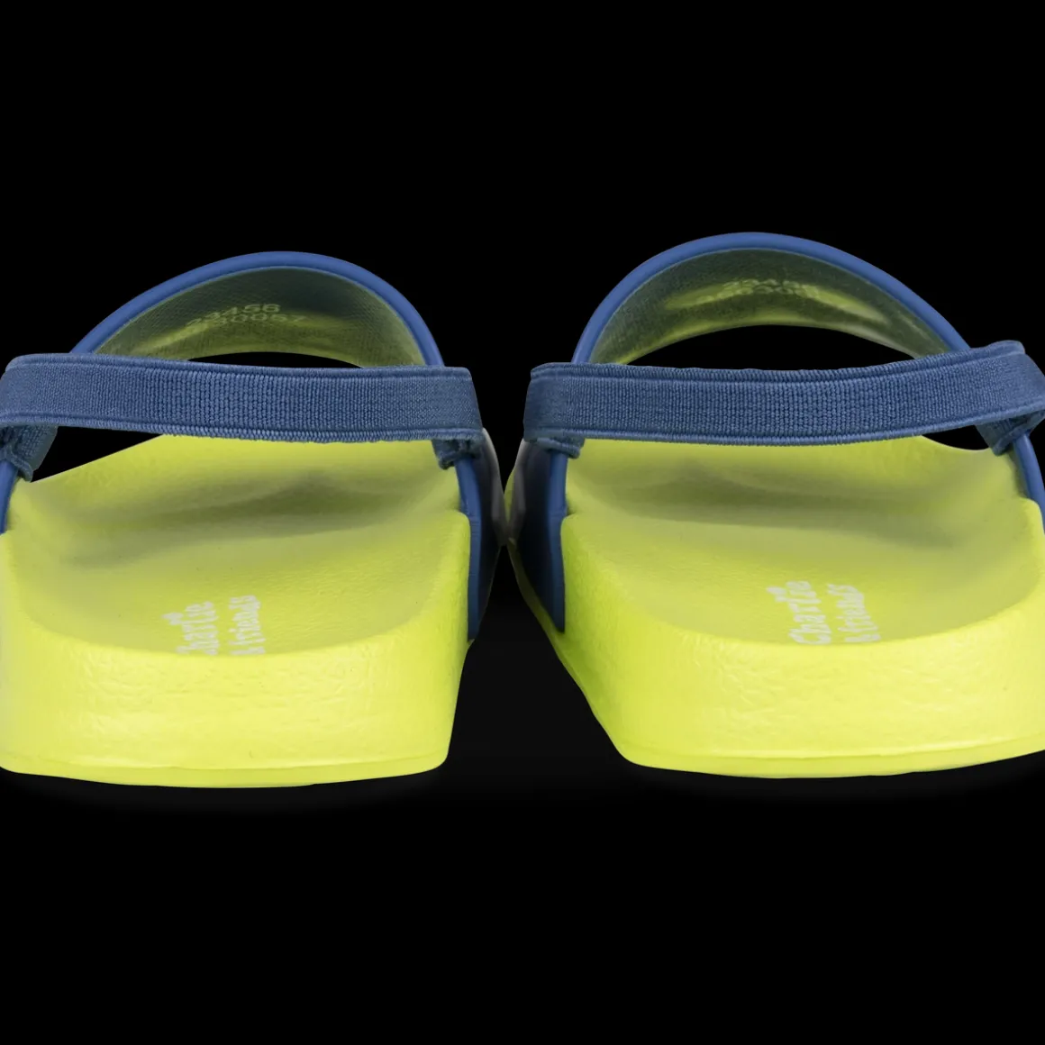 Badslippers BLAUW