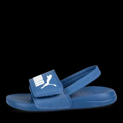Badslippers BLAUW