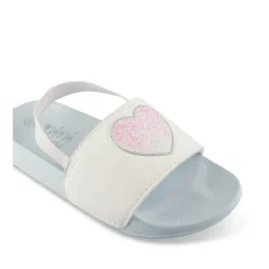 Badslippers BLAUW