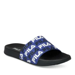 Badslippers BLAUW Lucca