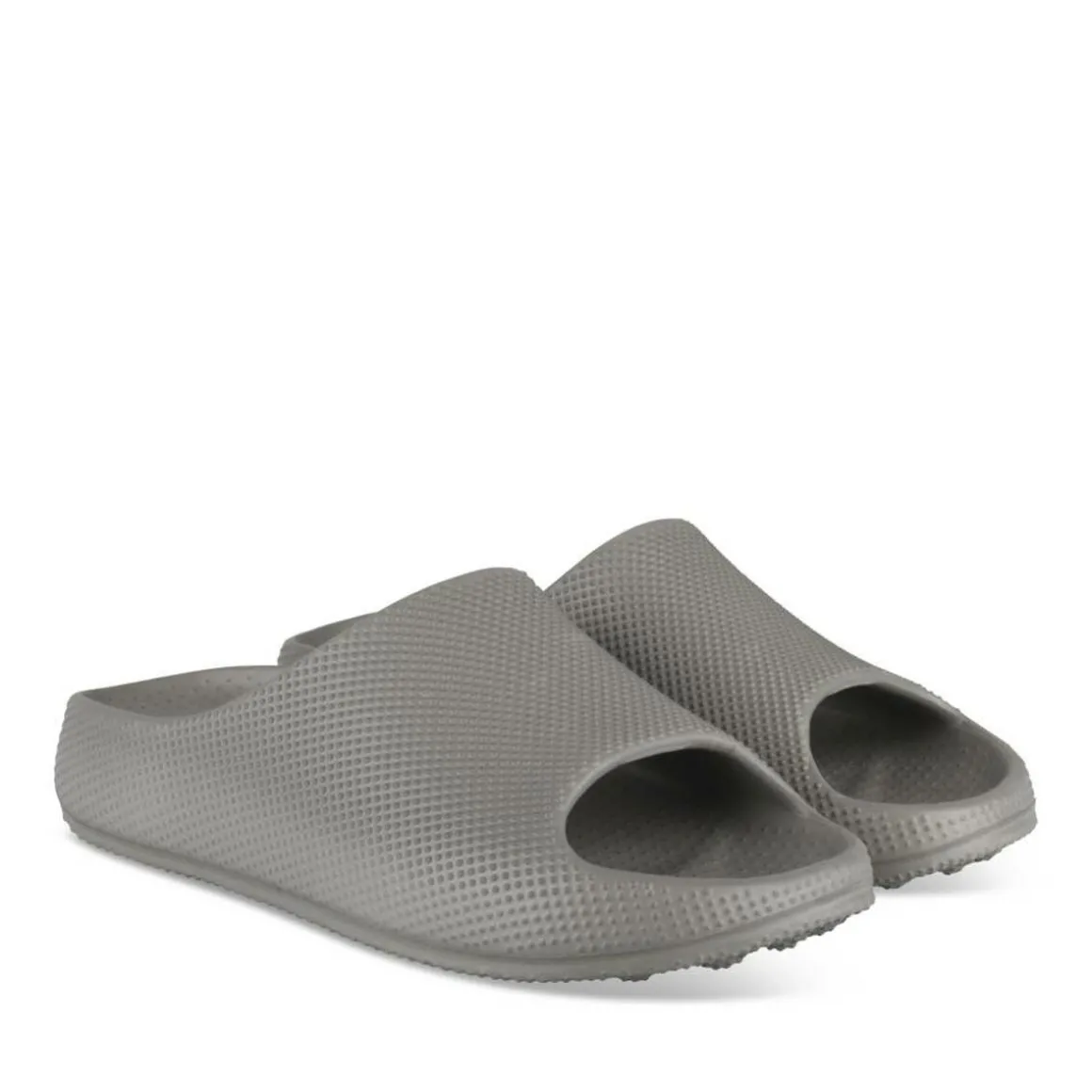 Badslippers GRIJS