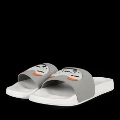 Badslippers GRIJS