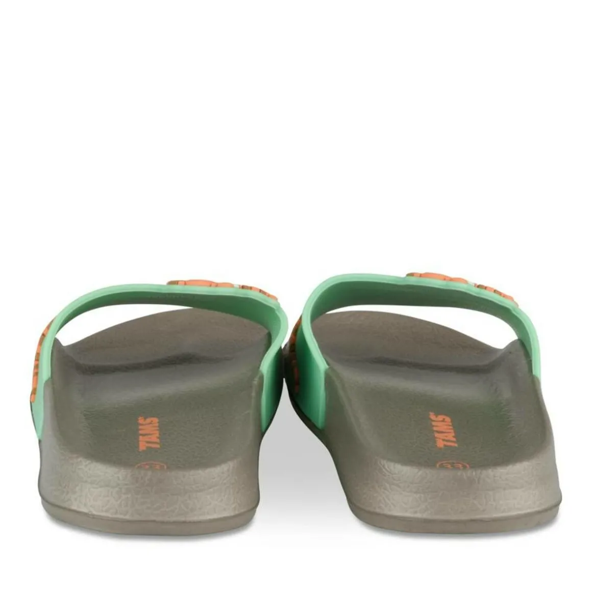 Badslippers GROEN
