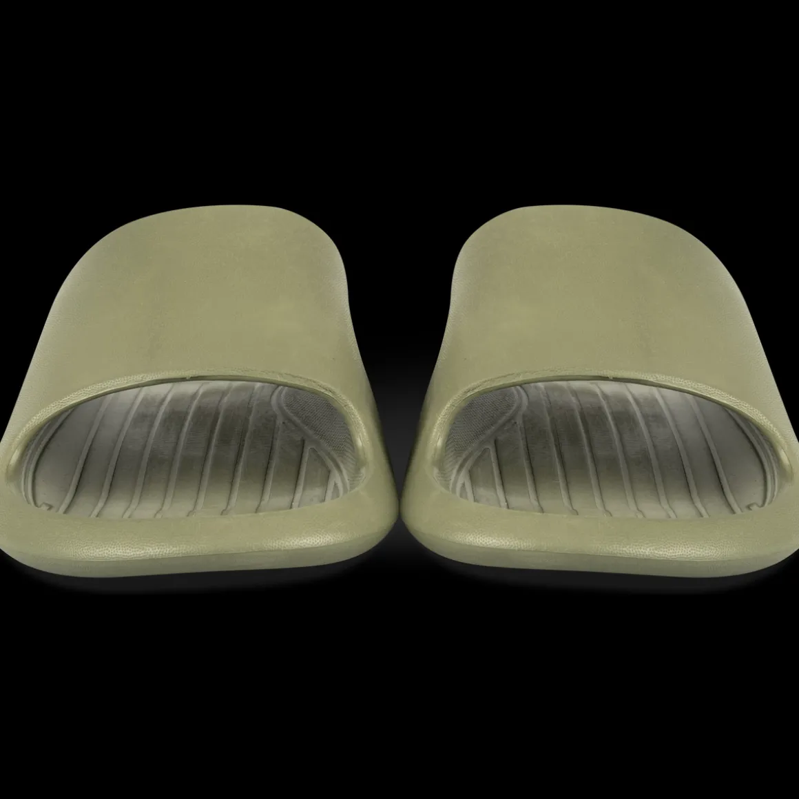 Badslippers KAKI