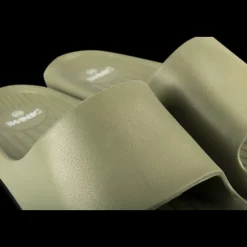 Badslippers KAKI