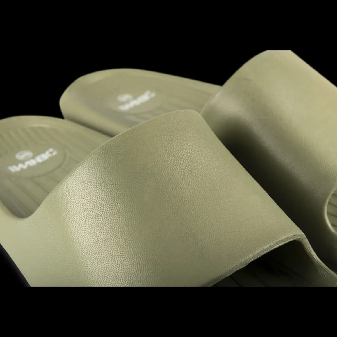 Badslippers KAKI