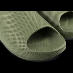 Badslippers KAKI