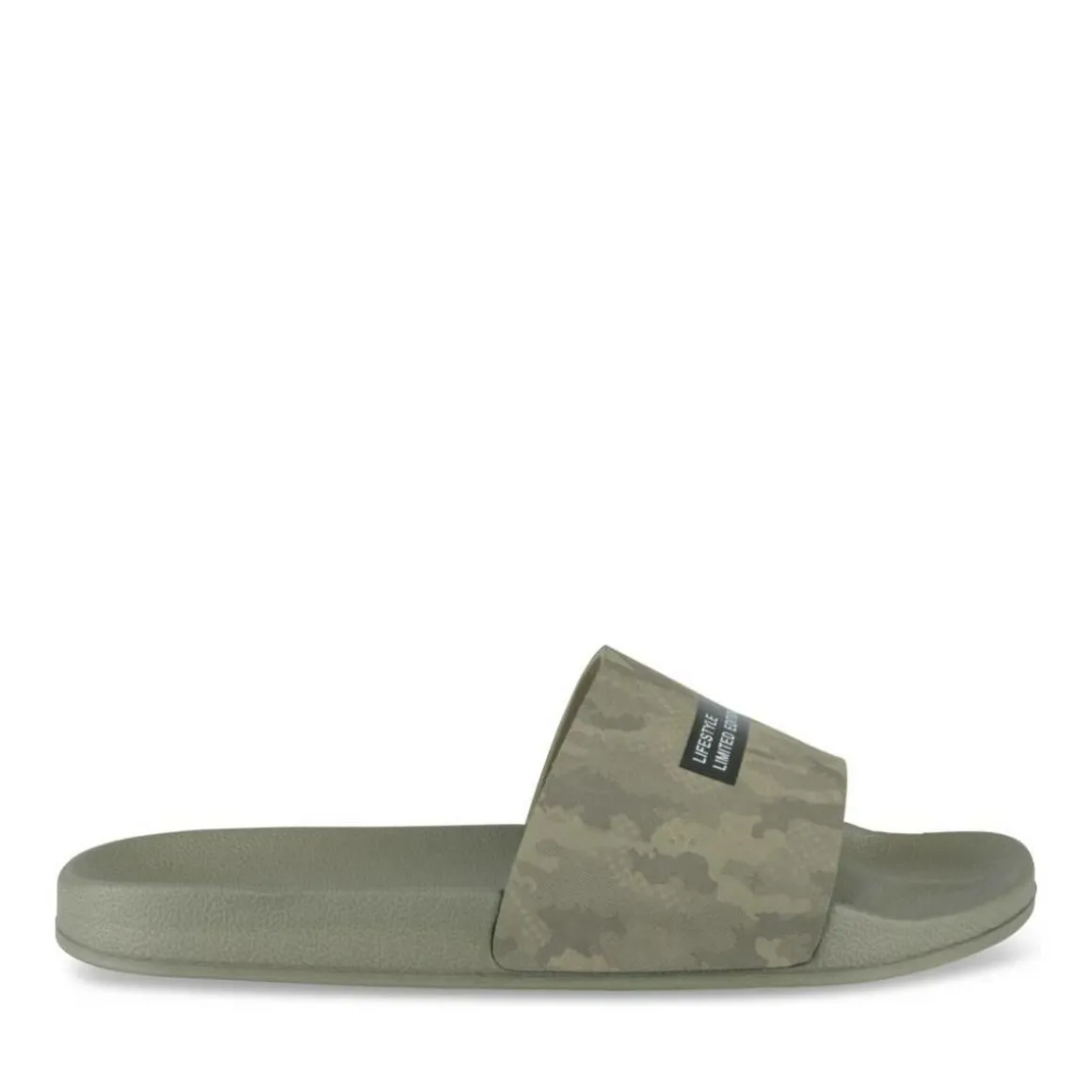 Badslippers KAKI