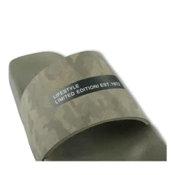 Badslippers KAKI