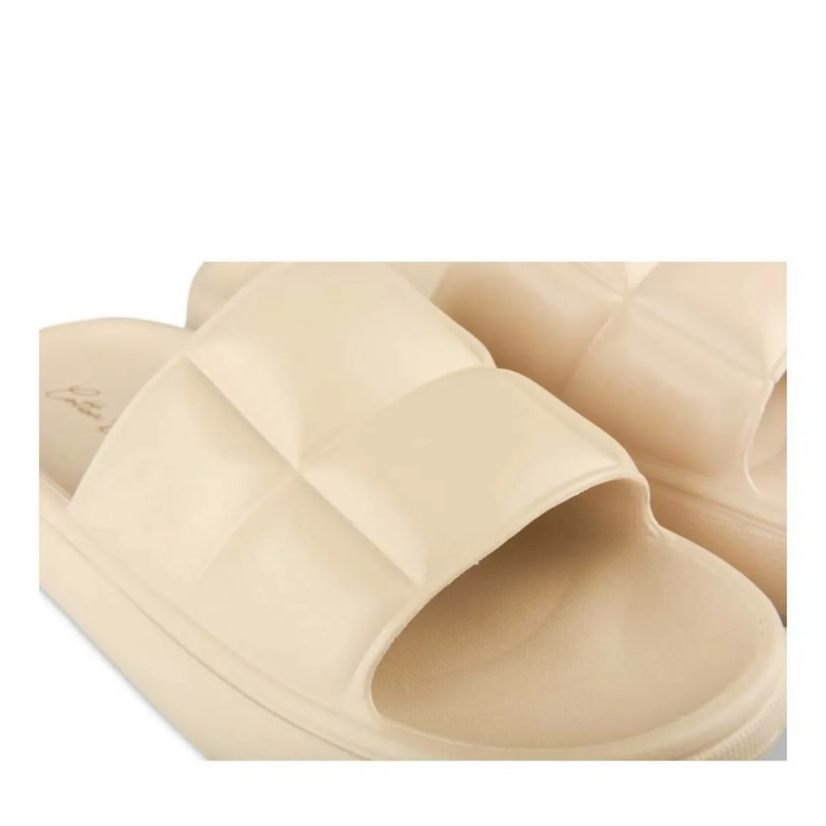Badslippers WIT
