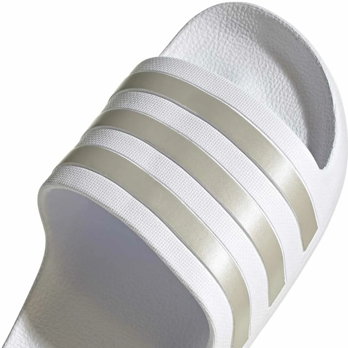 Badslippers WIT Adilette Aqua