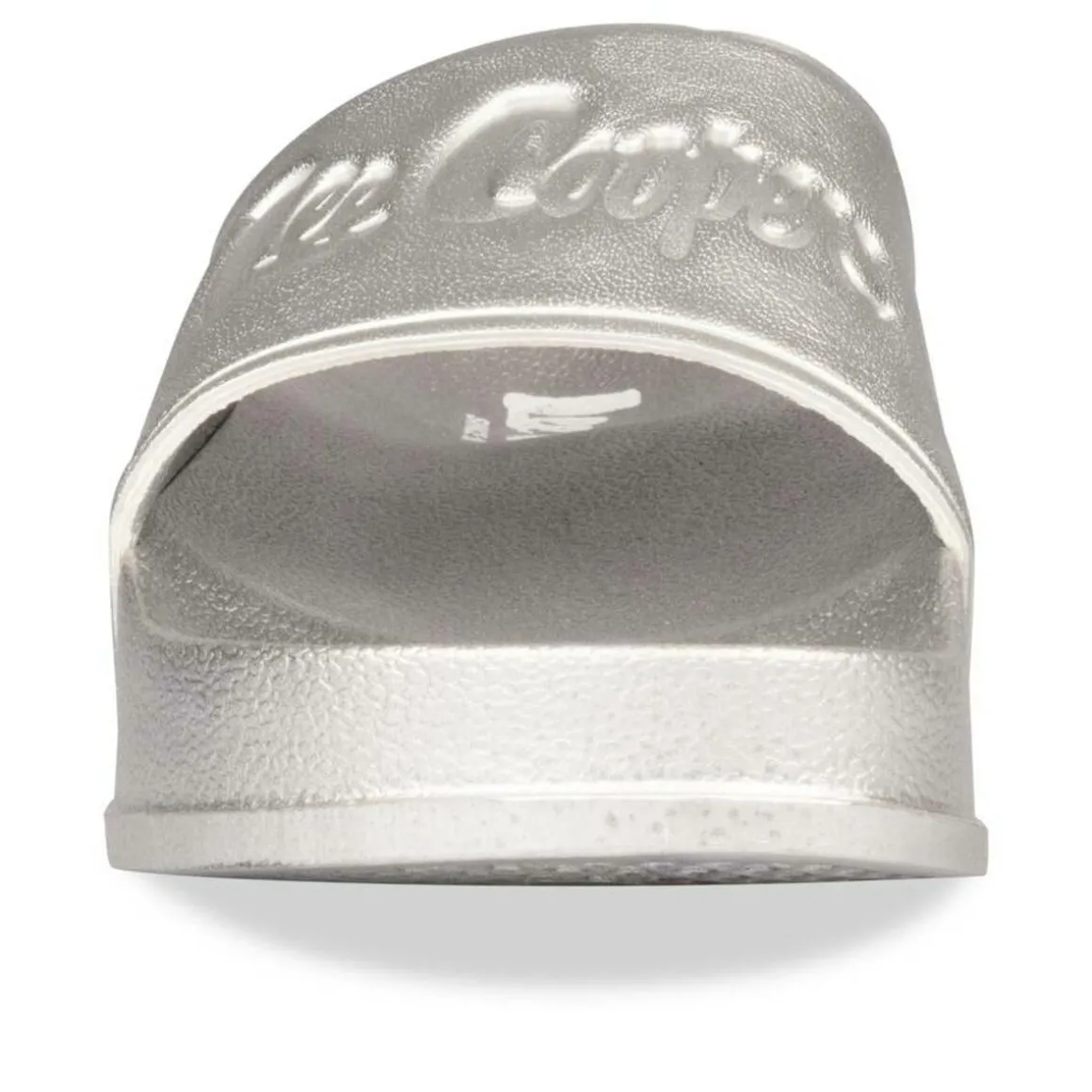Badslippers ZILVER
