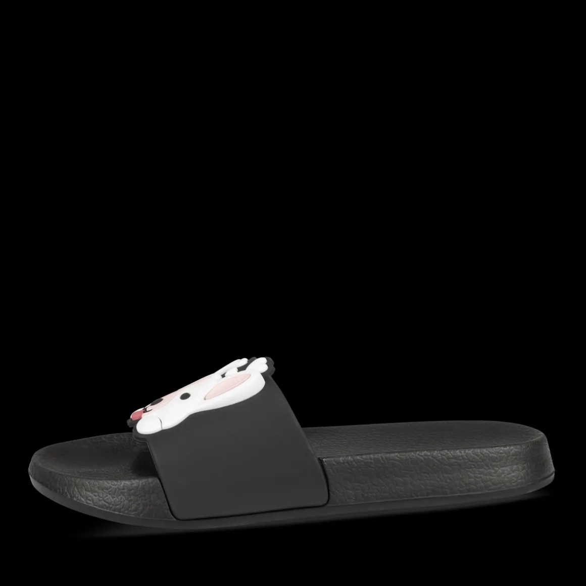 Badslippers ZWART