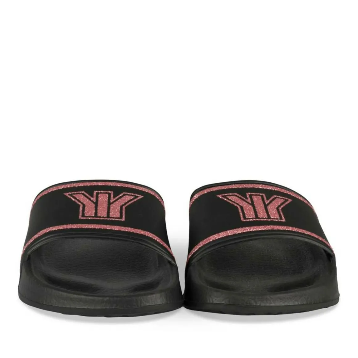Badslippers ZWART