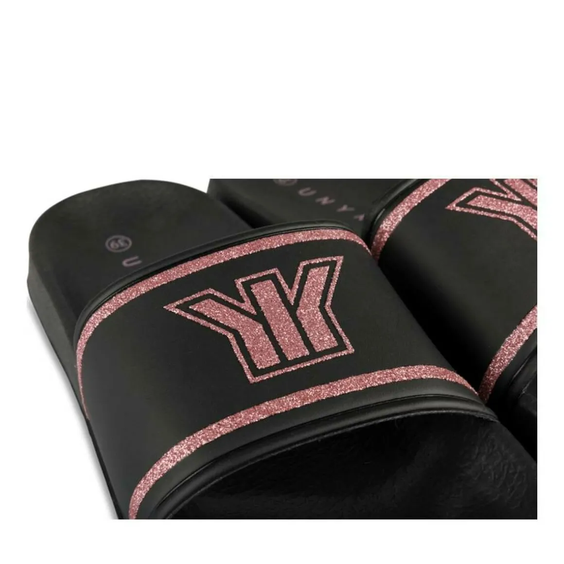 Badslippers ZWART