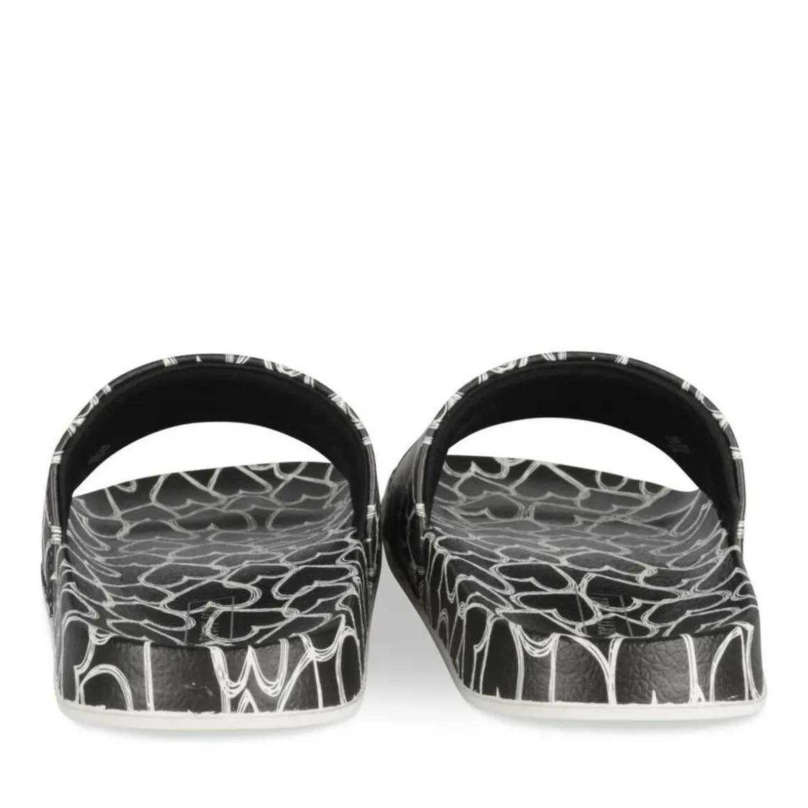Badslippers ZWART