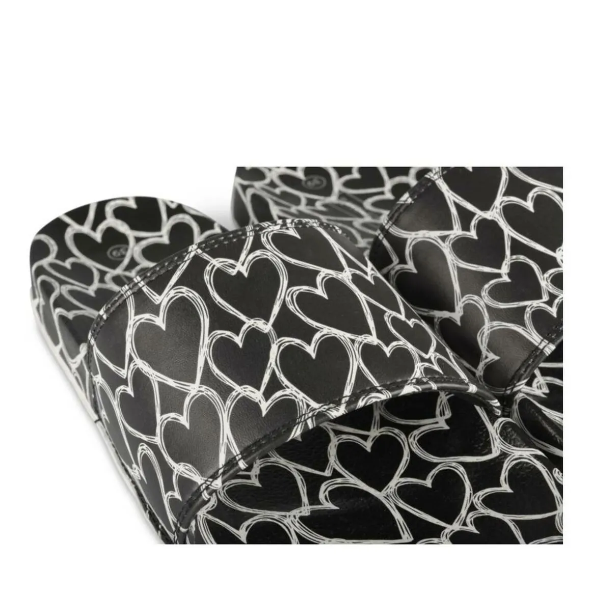 Badslippers ZWART