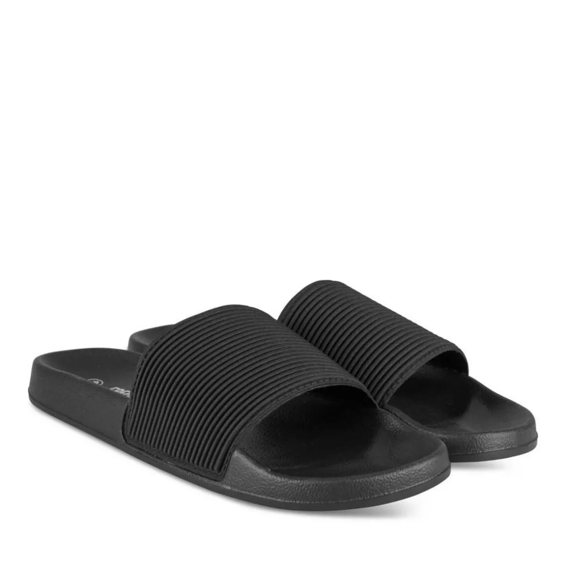 Badslippers ZWART