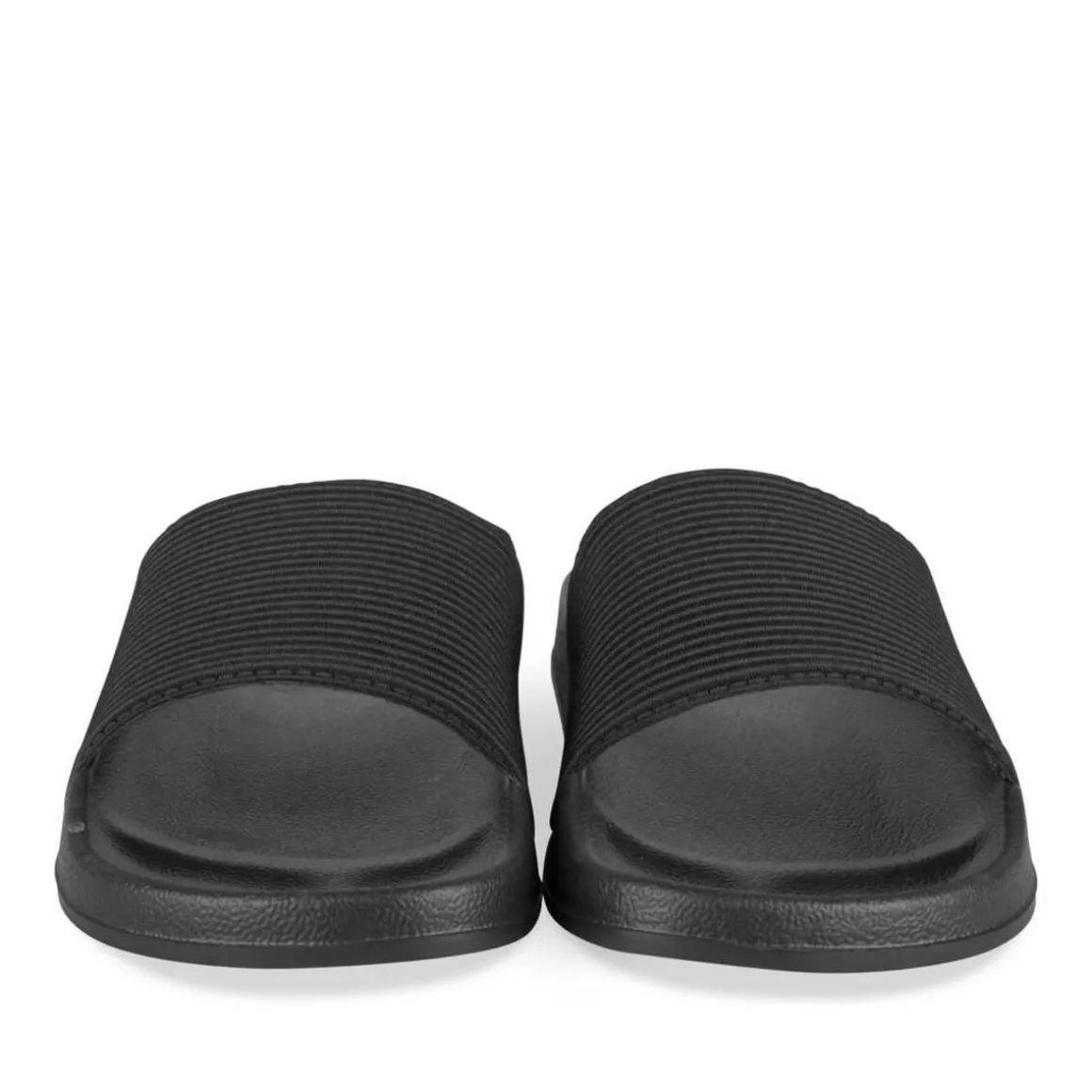 Badslippers ZWART