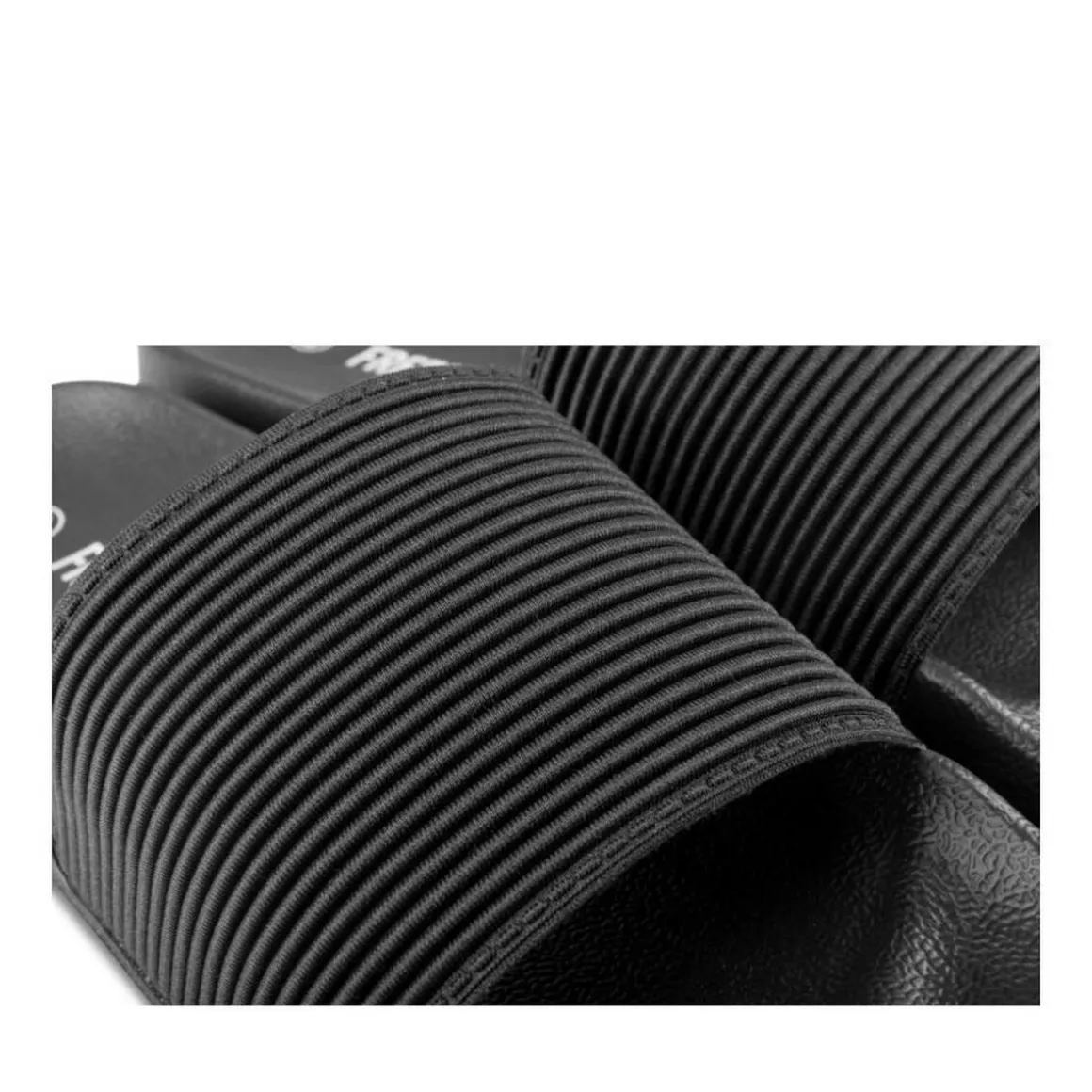 Badslippers ZWART