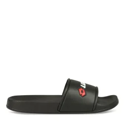 Badslippers ZWART