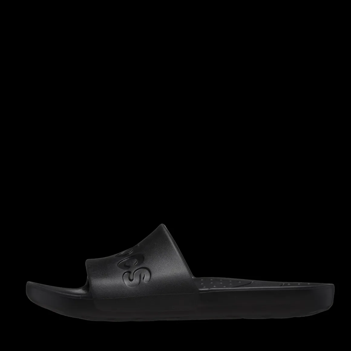 Badslippers ZWART