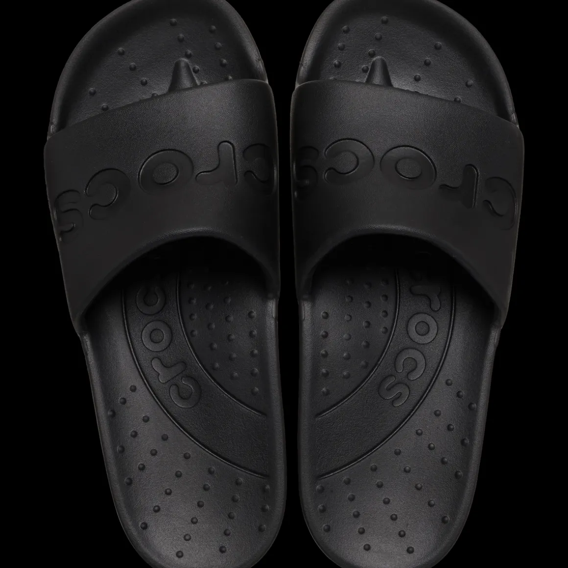 Badslippers ZWART