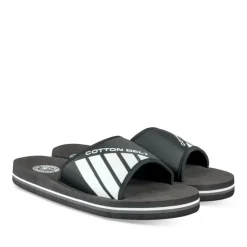 Badslippers ZWART