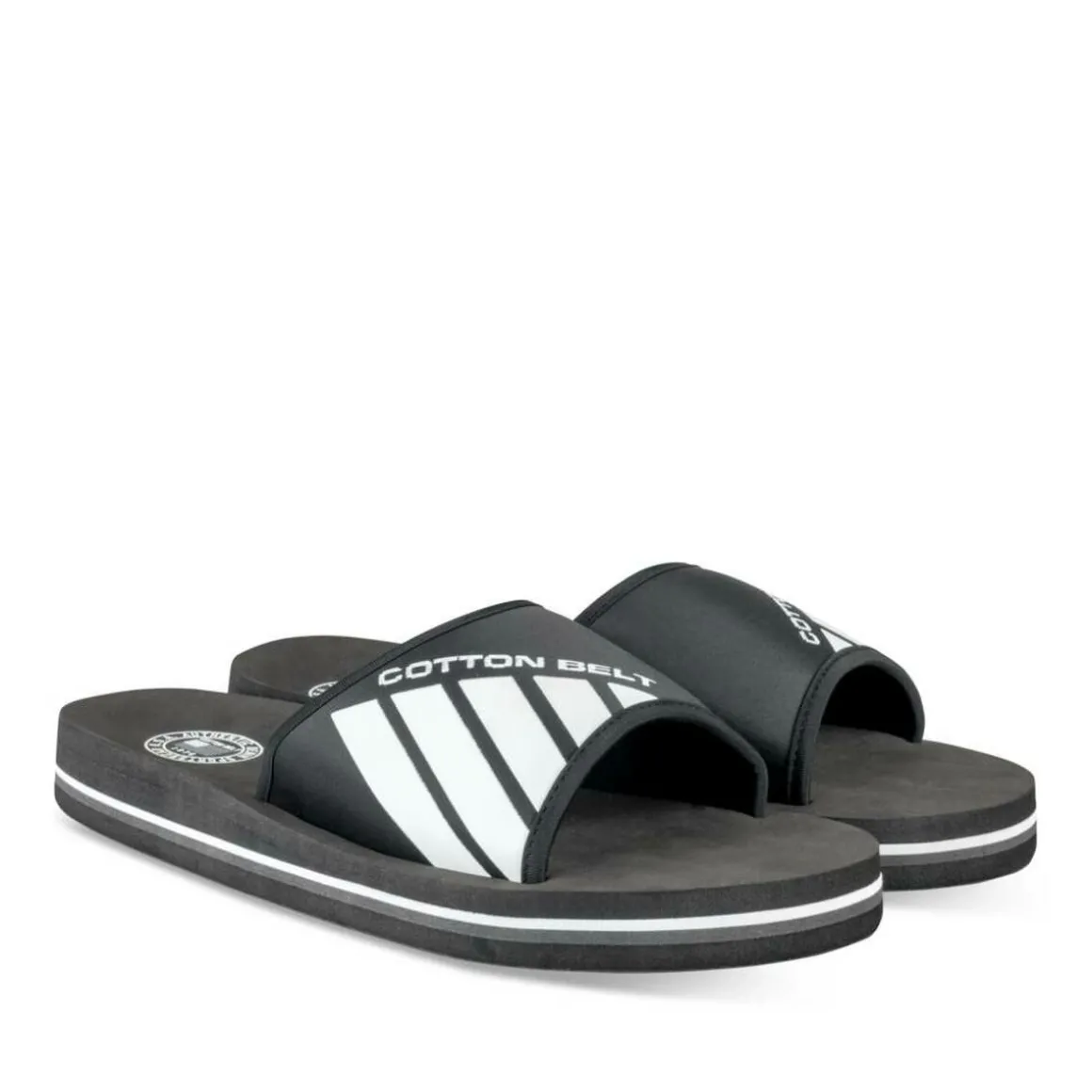 Badslippers ZWART