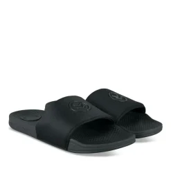 Badslippers ZWART