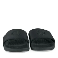Badslippers ZWART