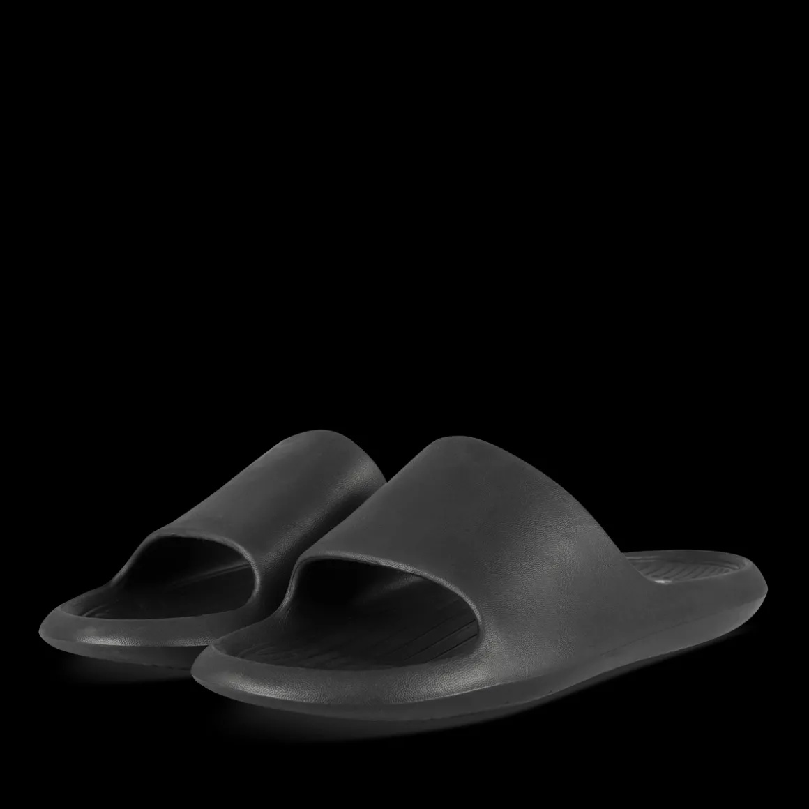 Badslippers ZWART