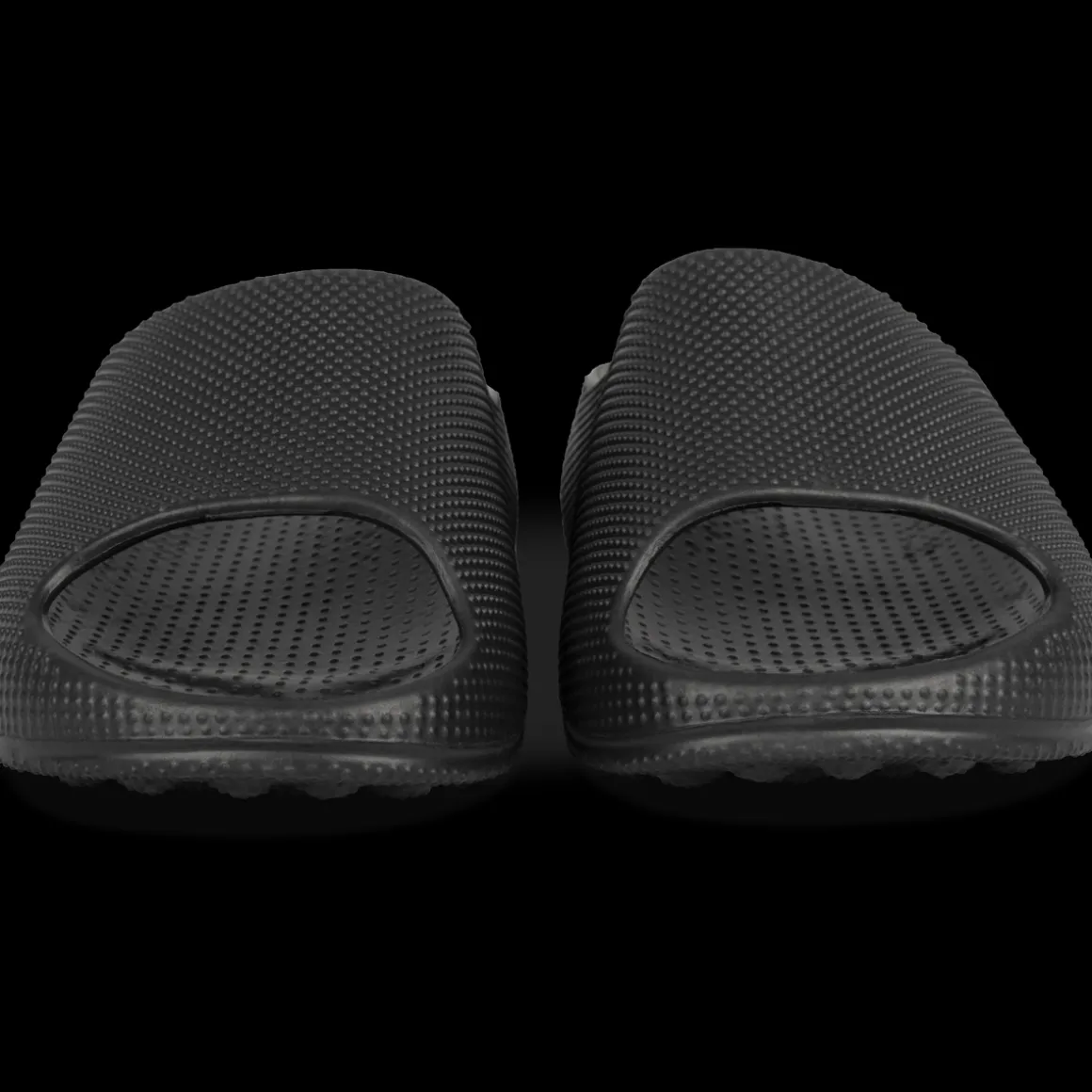 Badslippers ZWART