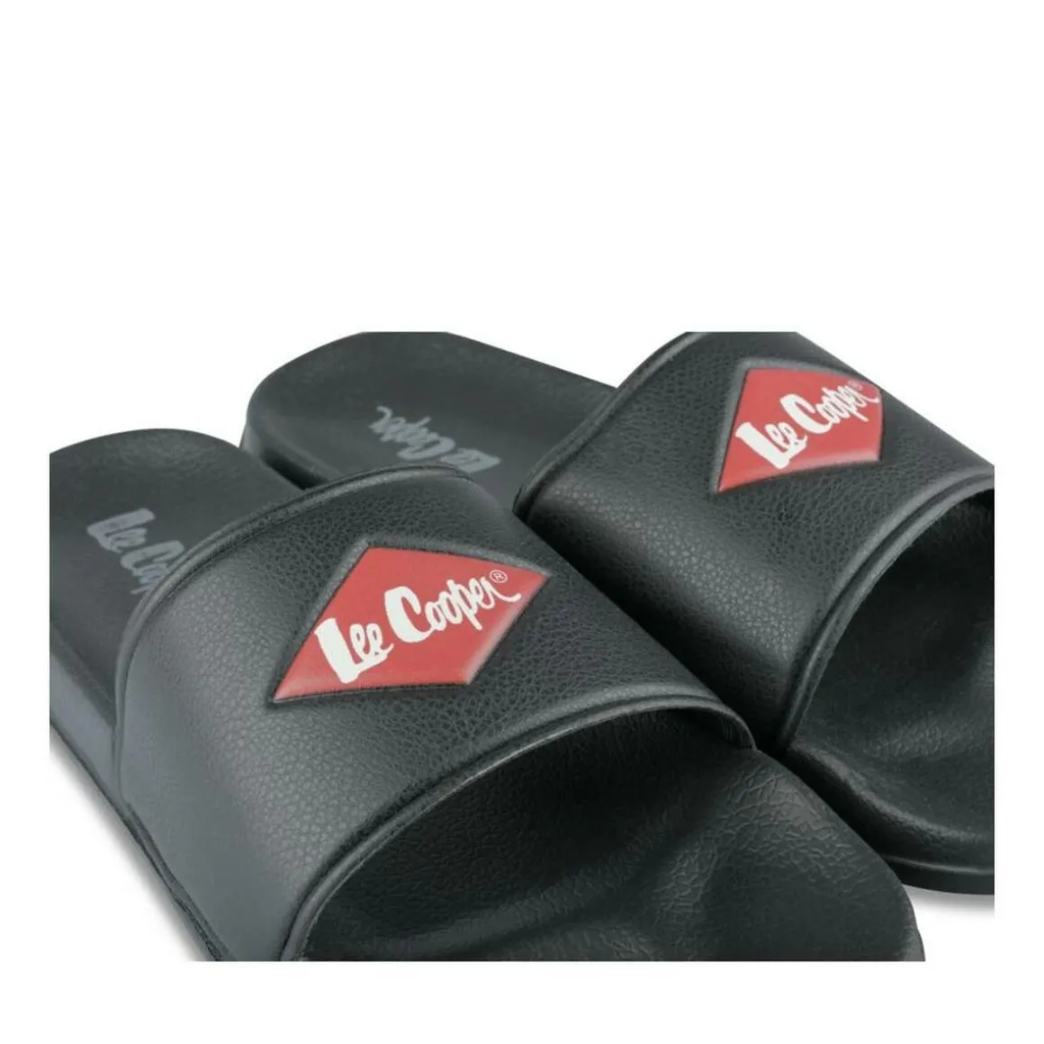 Badslippers ZWART