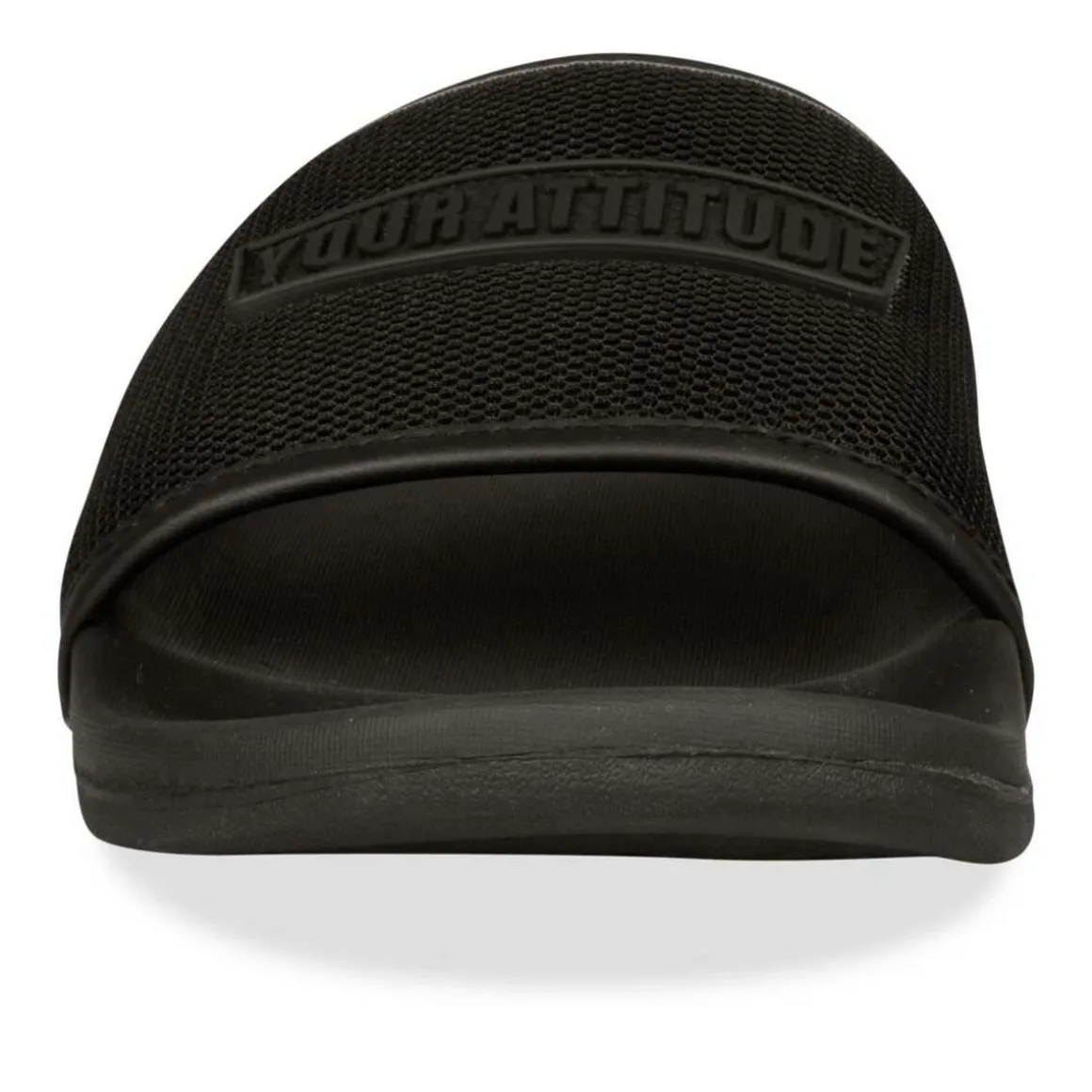 Badslippers ZWART