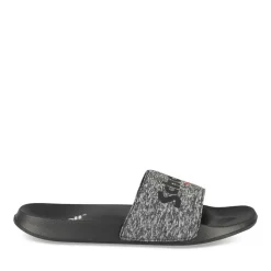 Badslippers ZWART