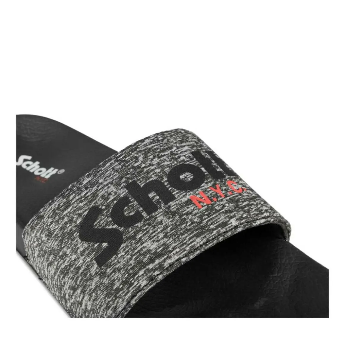 Badslippers ZWART
