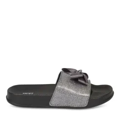 Badslippers ZWART