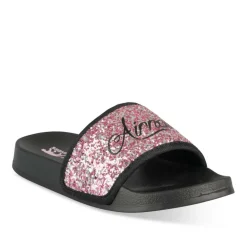 Badslippers ZWART