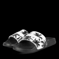 Badslippers ZWART