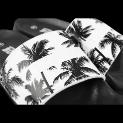 Badslippers ZWART