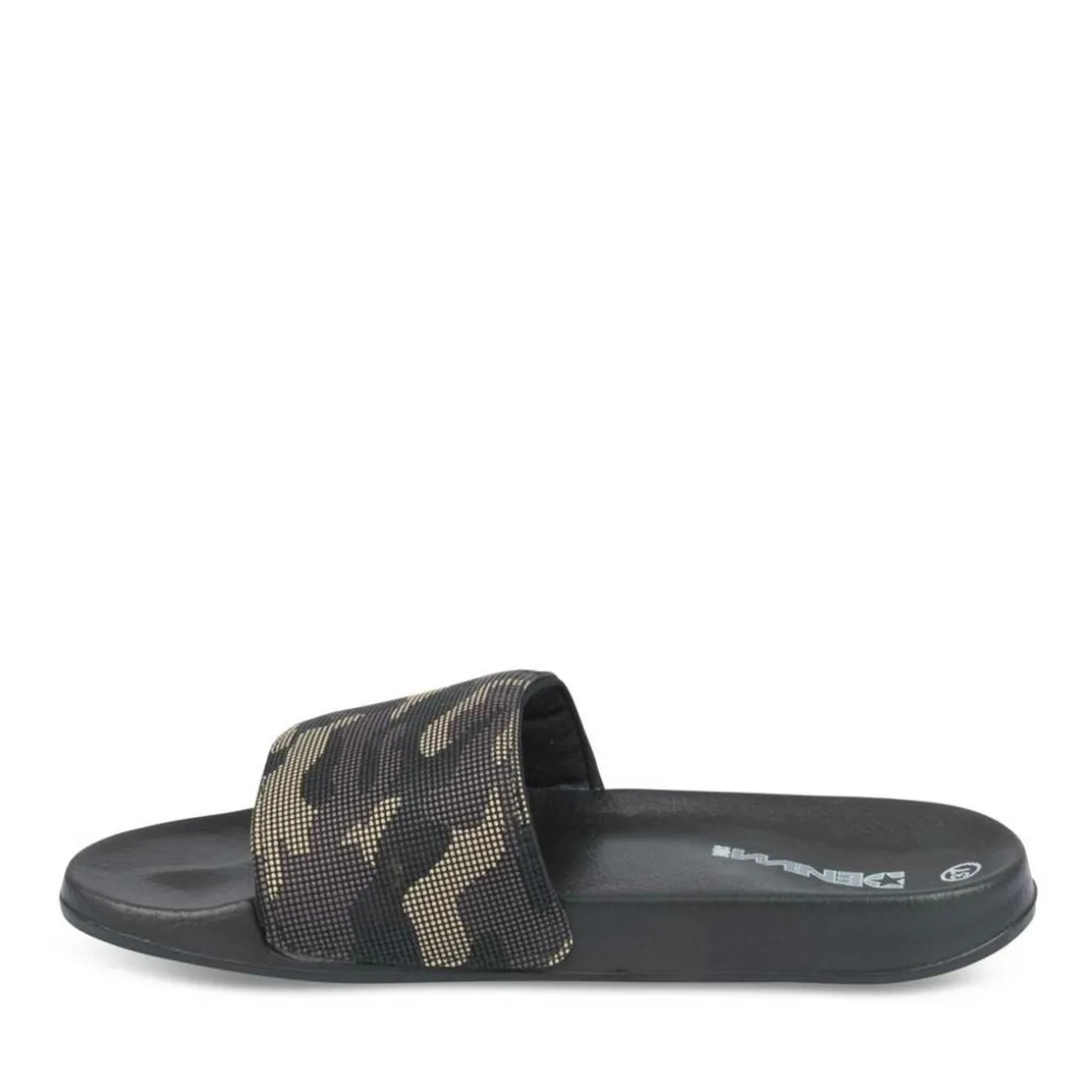 Badslippers ZWART
