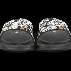Badslippers ZWART