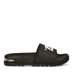 Badslippers ZWART