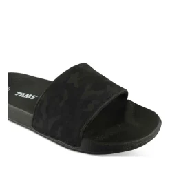 Badslippers ZWART