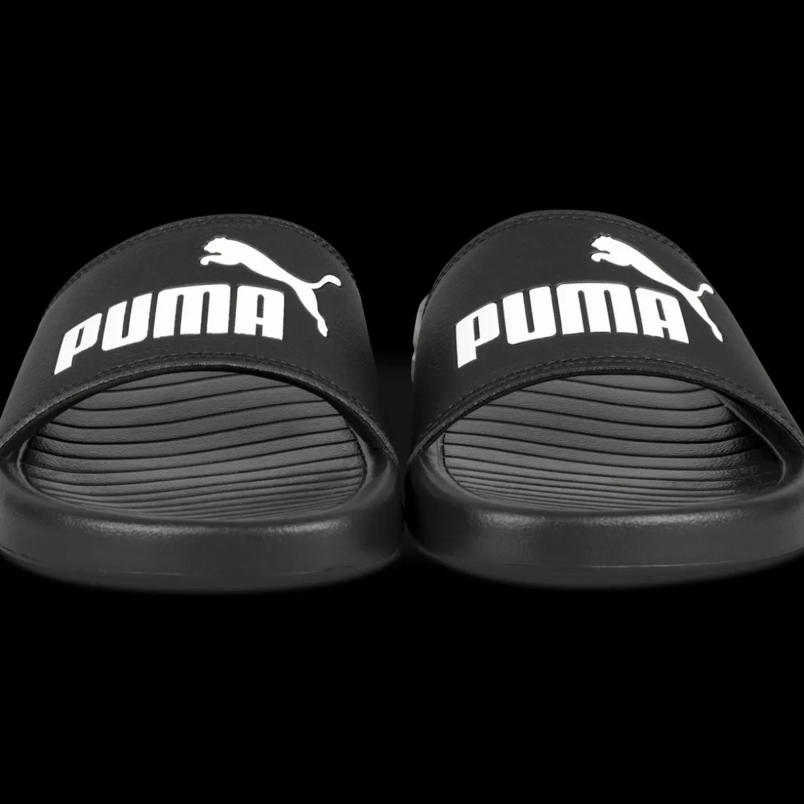 Badslippers ZWART