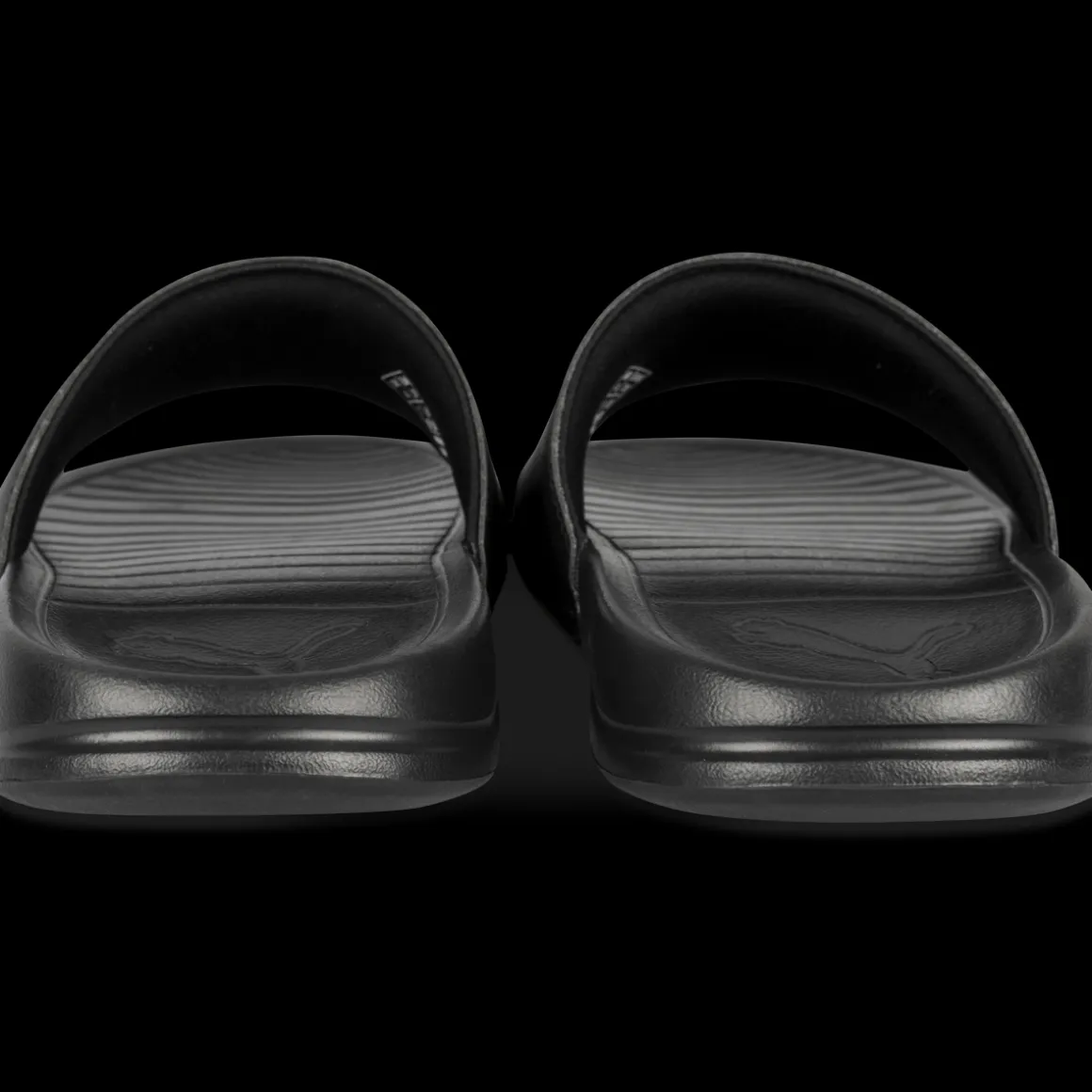 Badslippers ZWART