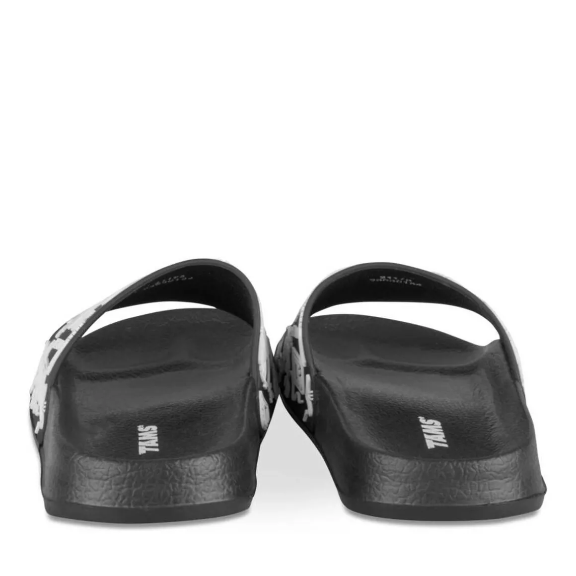 Badslippers ZWART