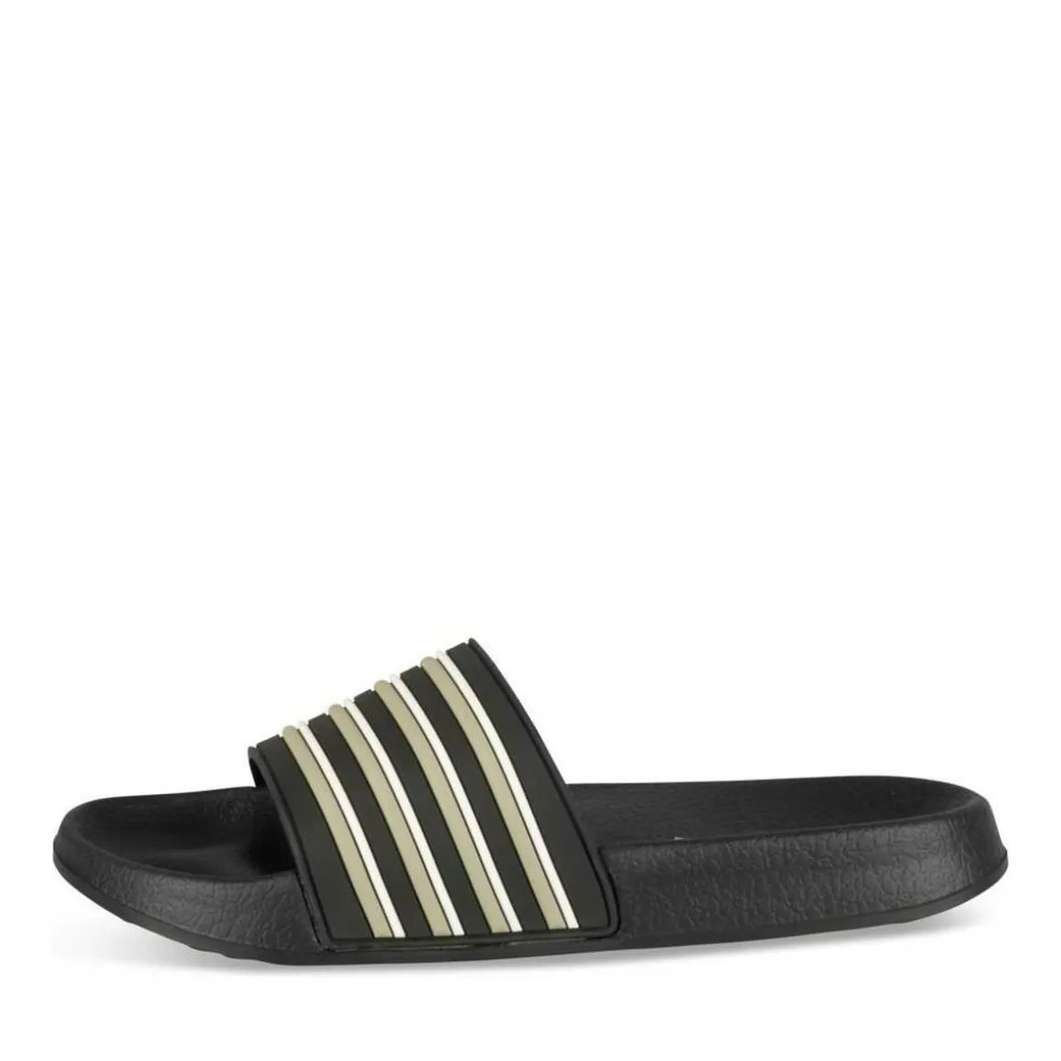 Badslippers ZWART